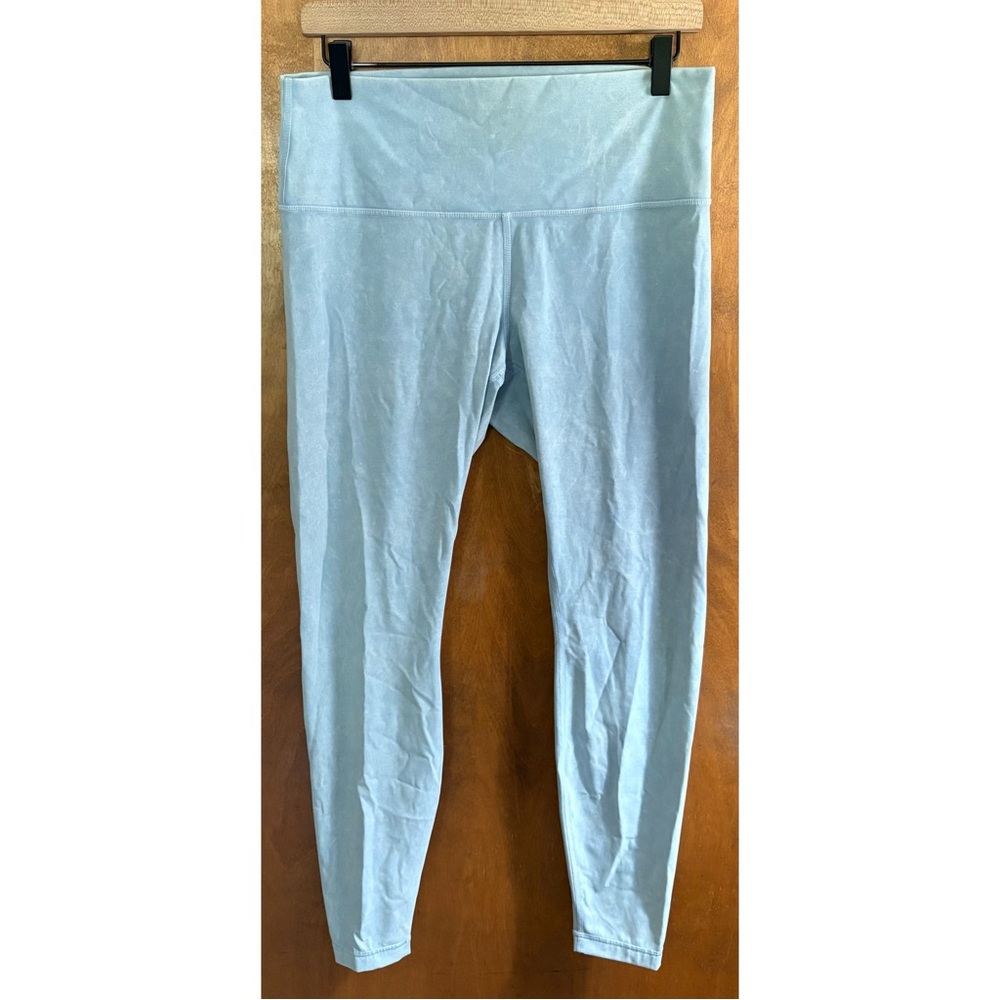 Lululemon Wunder Under High Rise Tight 28" Full On Luxtreme Leggings 12 Chambray